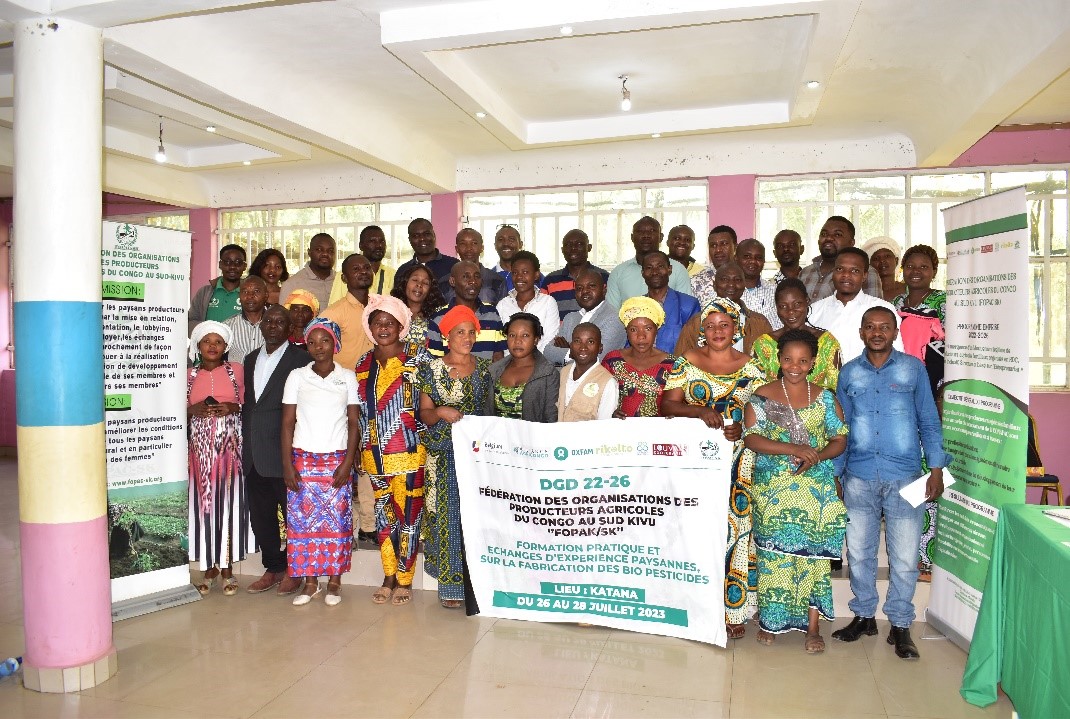 Formation pratique sur la fabrication des bio pesticides